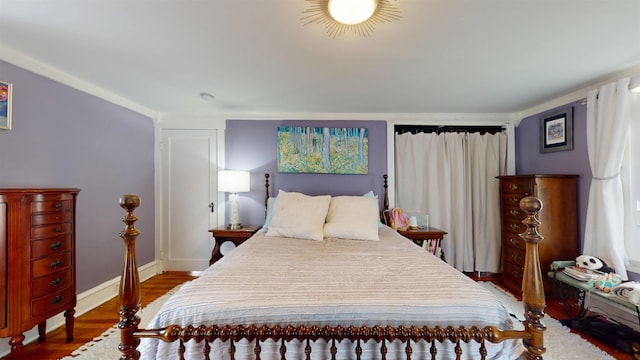 27 School St, Absecon, NJ 08201 - bedroom featuring wood finished floors and baseboards