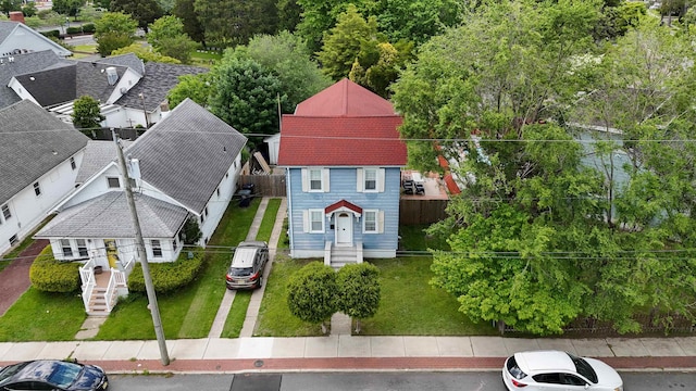 27 School St, Absecon, NJ 08201 - drone / aerial view