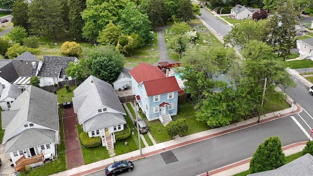 27 School St, Absecon, NJ 08201 - aerial view of residential area