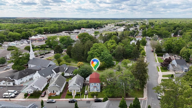 27 School St, Absecon, NJ 08201 - aerial view of residential area with a forest