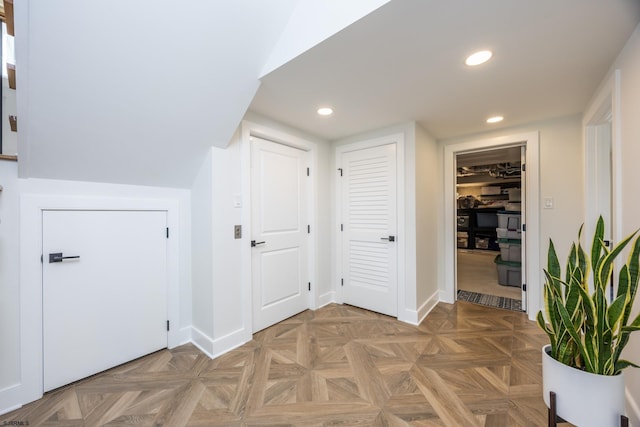 3708 Westminster Ln, Ocean City, NJ 08226 - hallway featuring recessed lighting and baseboards