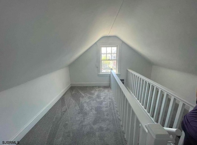804 Delancey Pl Unit 2, Ocean City, NJ 08203 - bonus room with lofted ceiling, carpet flooring, and baseboards