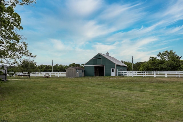 3065 N Rte 9, Ocean View, NJ 08230 - view of yard featuring an outdoor structure and a pole building