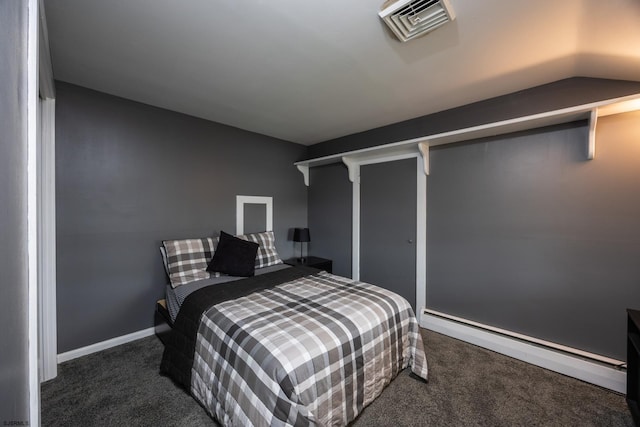 3065 N Rte 9, Ocean View, NJ 08230 - carpeted bedroom featuring a baseboard heating unit and baseboards