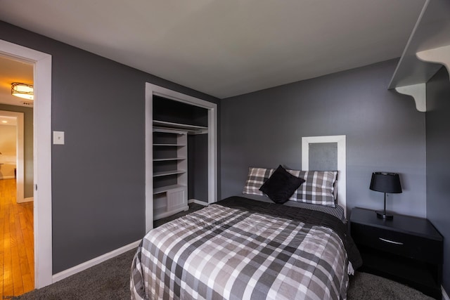 3065 N Rte 9, Ocean View, NJ 08230 - bedroom with a closet and baseboards