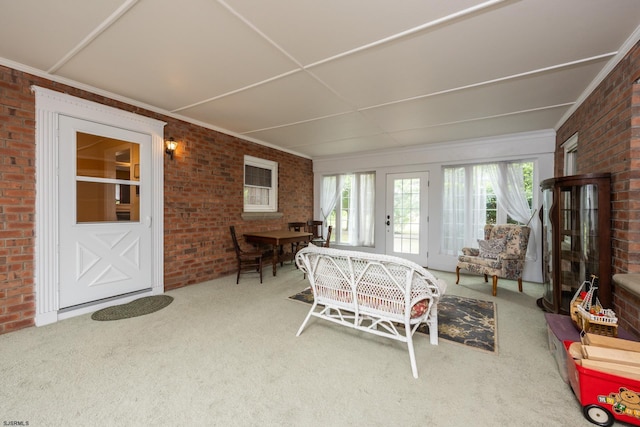 3065 N Rte 9, Ocean View, NJ 08230 - sunroom with french doors and healthy amount of natural light