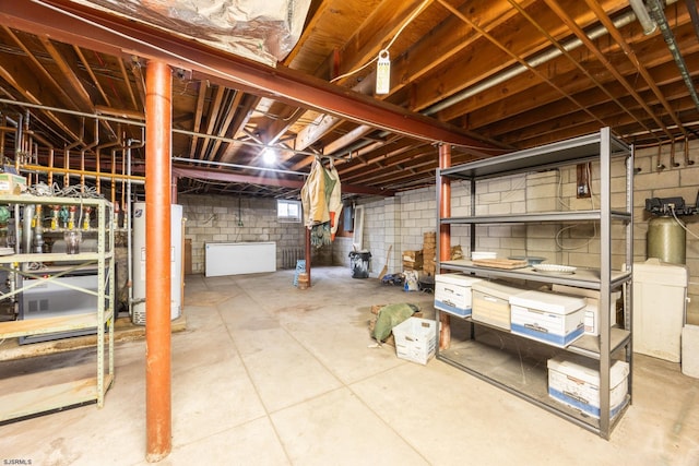 3065 N Rte 9, Ocean View, NJ 08230 - unfinished basement with water heater