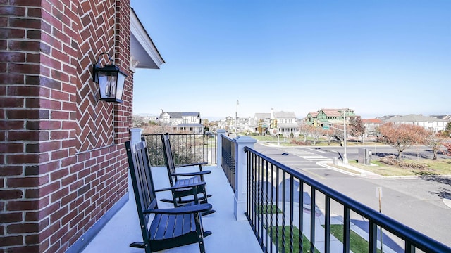 8904 Ventnor Ave, Margate, NJ 08402 - balcony featuring a residential view