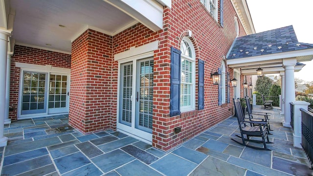 8904 Ventnor Ave, Margate, NJ 08402 - view of patio / terrace with french doors