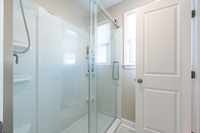 3 Schooner Cv Unit B, Brigantine, NJ 08203 - bathroom featuring a stall shower