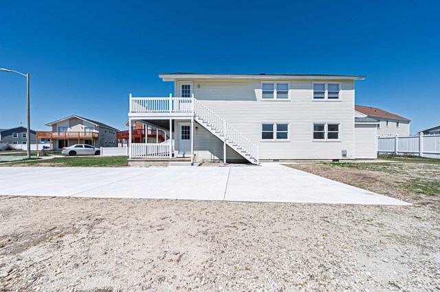 3 Schooner Cv Unit B, Brigantine, NJ 08203 - back of property featuring stairs
