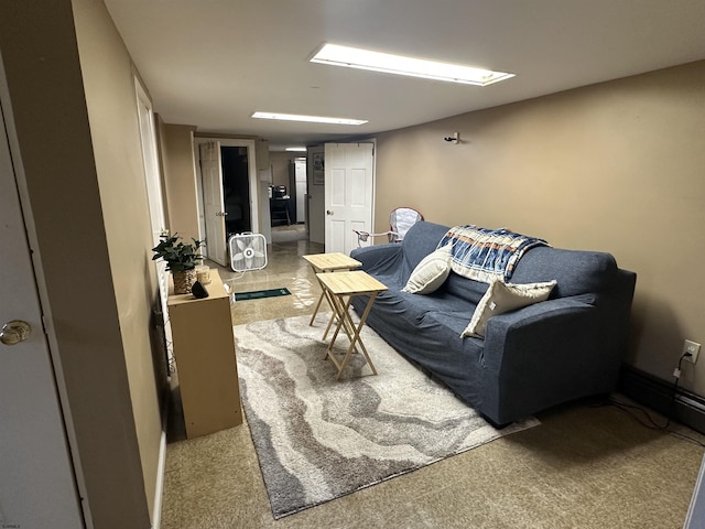205 S Vermont Ave, Atlantic City, NJ 08401 - view of carpeted living room