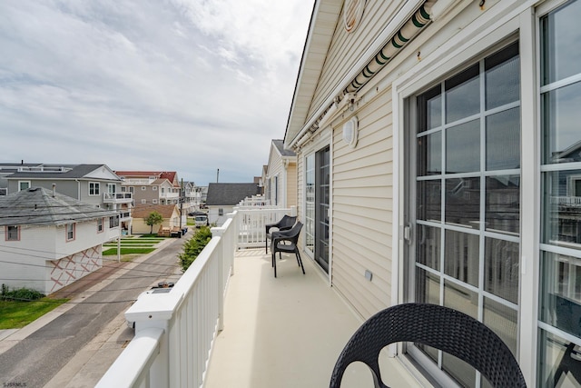 1525 Asbury Ave Unit B, Ocean City, NJ 08226 - balcony featuring a residential view