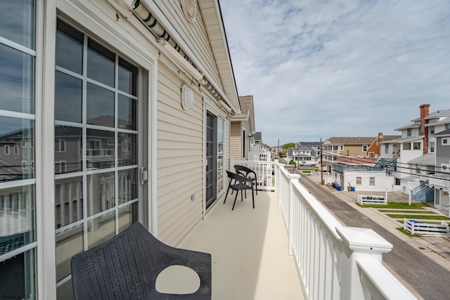 1525 Asbury Ave Unit B, Ocean City, NJ 08226 - balcony featuring a residential view