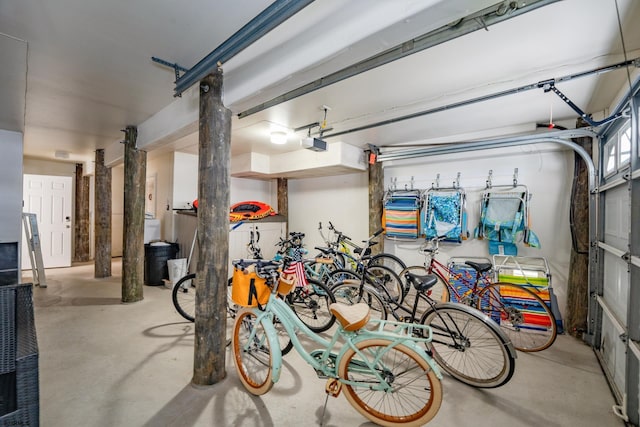 1525 Asbury Ave Unit B, Ocean City, NJ 08226 - garage with a garage door opener