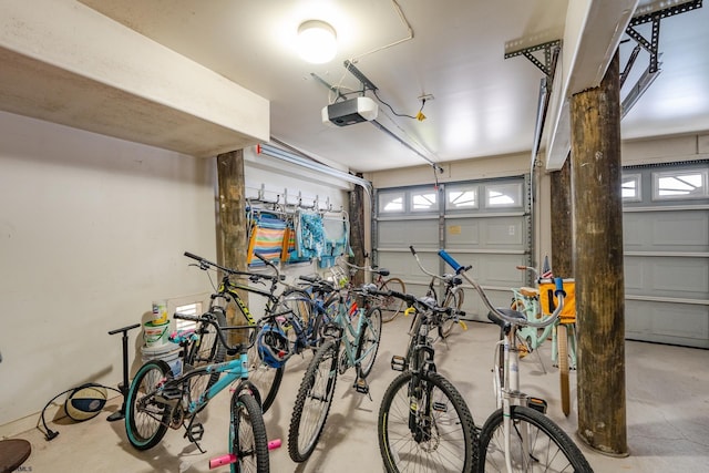 1525 Asbury Ave Unit B, Ocean City, NJ 08226 - garage with a garage door opener