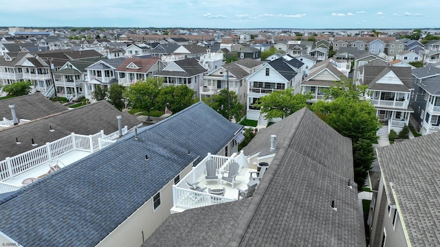 1525 Asbury Ave Unit B, Ocean City, NJ 08226 - aerial perspective of suburban area