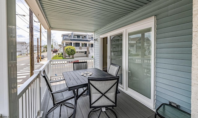 16 E 14th St Unit 1, Ocean City, NJ 08226 - balcony with outdoor dining area