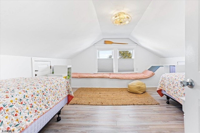 7 N Surrey Ave, Ventnor, NJ 08406 - bedroom featuring wood finished floors and lofted ceiling