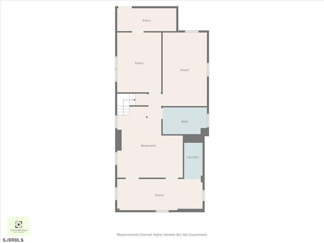 7 N Surrey Ave, Ventnor, NJ 08406 - property floor plan