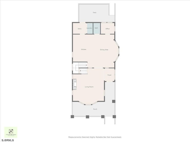 7 N Surrey Ave, Ventnor, NJ 08406 - floor plan / room layout