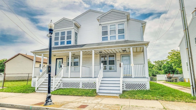 332 N Massachusetts Ave, Atlantic City, NJ 08401 - view of front facade with covered porch