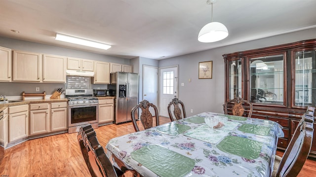 332 N Massachusetts Ave, Atlantic City, NJ 08401 - dining room featuring light wood-style flooring