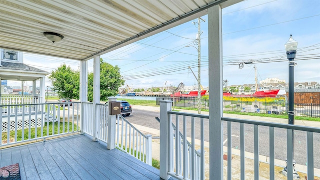 332 N Massachusetts Ave, Atlantic City, NJ 08401 - view of wooden porch
