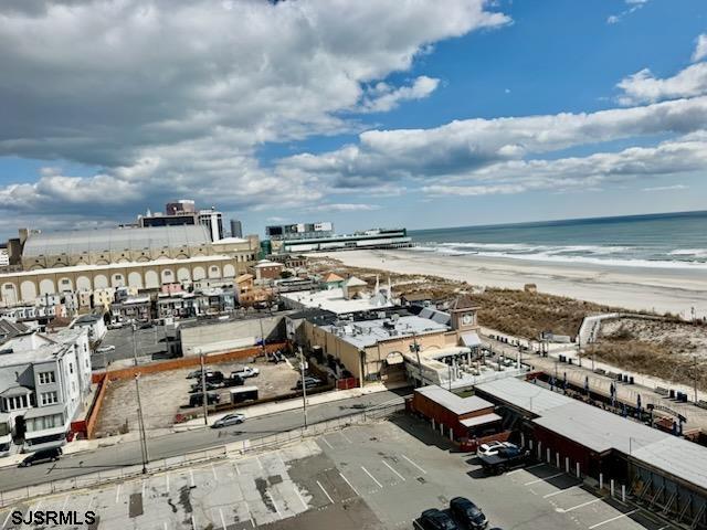 2721 Boardwalk Unit 711, Atlantic City, NJ 08401 - aerial view of waterfront with a beach