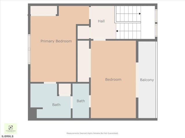 11 S Adams Ave Unit 8, Margate, NJ 08402 - room layout