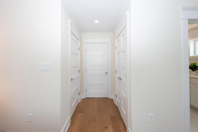 632A Ocean Ave Unit 1, Ocean City, NJ 08226 - hall featuring recessed lighting and light wood-style flooring