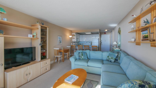 9400 Atlantic Ave Unit 305, Margate, NJ 08402 - living room featuring light colored carpet