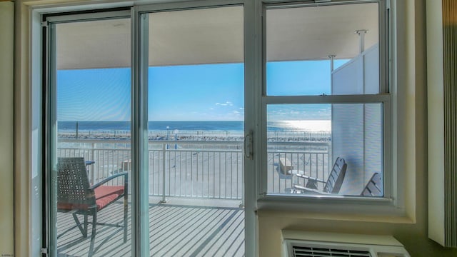 9400 Atlantic Ave Unit 305, Margate, NJ 08402 - balcony featuring a water view
