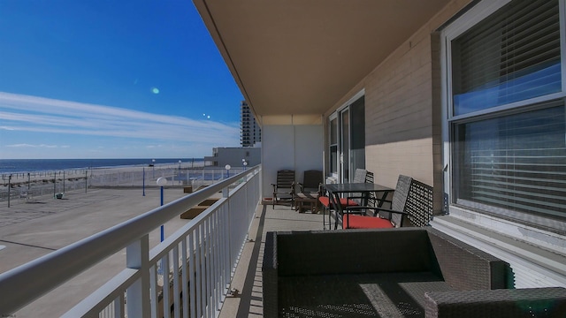 9400 Atlantic Ave Unit 305, Margate, NJ 08402 - balcony featuring a water view