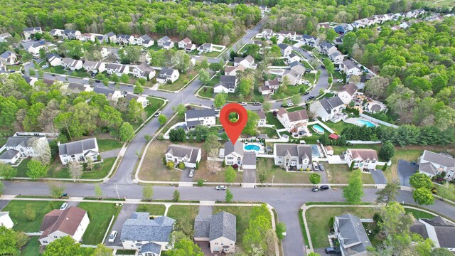 243 Churchill Dr, Egg Harbor Township, NJ 08234 - aerial view of property's location featuring nearby suburban area