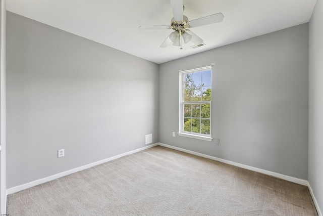 15 Gallant Fox Ln, Egg Harbor Township, NJ 08234 - carpeted empty room with a ceiling fan and baseboards