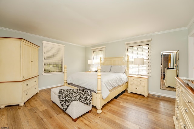5 Edward Ter, Upper Township, NJ 08230 - bedroom with light wood-type flooring, baseboards, and ornamental molding