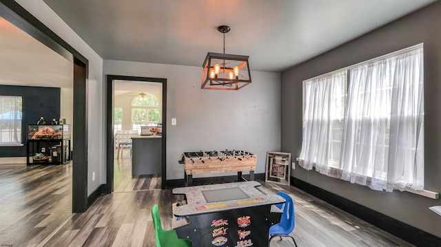206 Branch Hill Dr, Egg Harbor Township, NJ 08234 - dining room with wood finished floors and baseboards