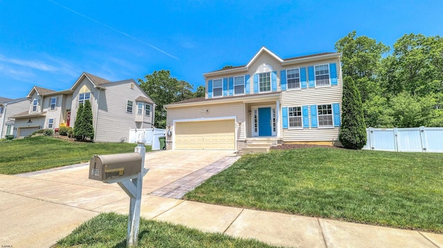 206 Branch Hill Dr, Egg Harbor Township, NJ 08234 - view of front of property featuring driveway, a gate, and a garage