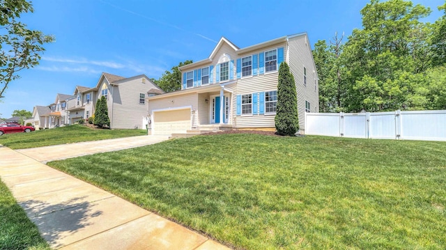 206 Branch Hill Dr, Egg Harbor Township, NJ 08234 - view of front of house with driveway and a gate