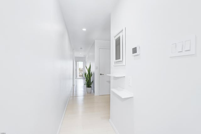 3007 Bayshore Ave Unit 23, Brigantine, NJ 08203 - hall with baseboards and recessed lighting