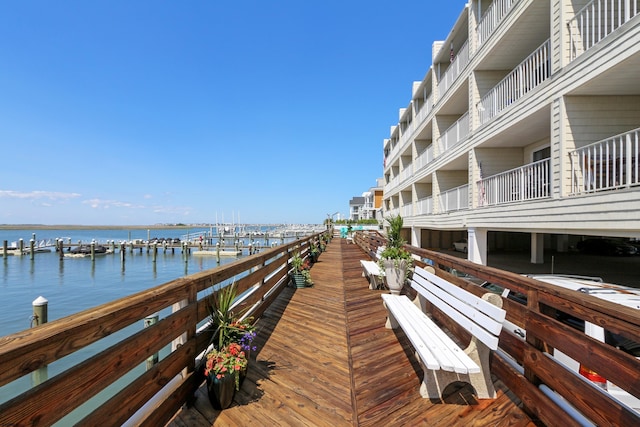 3007 Bayshore Ave Unit 23, Brigantine, NJ 08203 - dock area with a water view