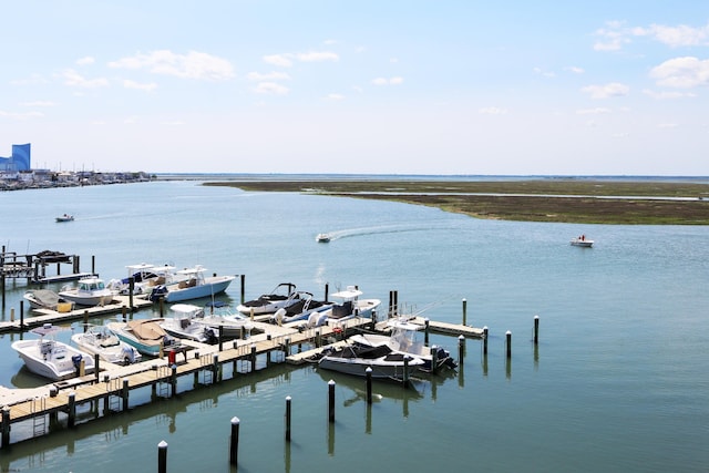 3007 Bayshore Ave Unit 23, Brigantine, NJ 08203 - dock with a water view
