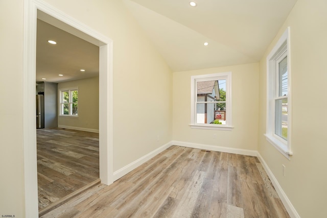 1013 New Rd, Northfield, NJ 08225 - spare room with wood finished floors, recessed lighting, and baseboards