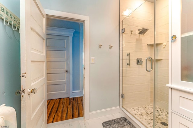 5003 Atlantic Ave Unit C04, Ventnor, NJ 08406 - full bath with a shower stall and baseboards