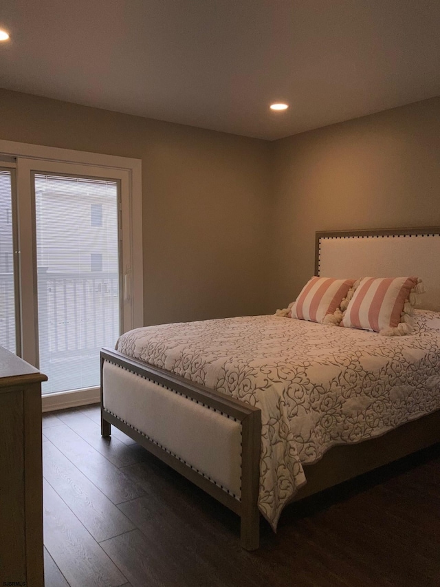 115 35th St Unit 1E, Sea Isle City, NJ 08243 - bedroom with recessed lighting and wood finished floors