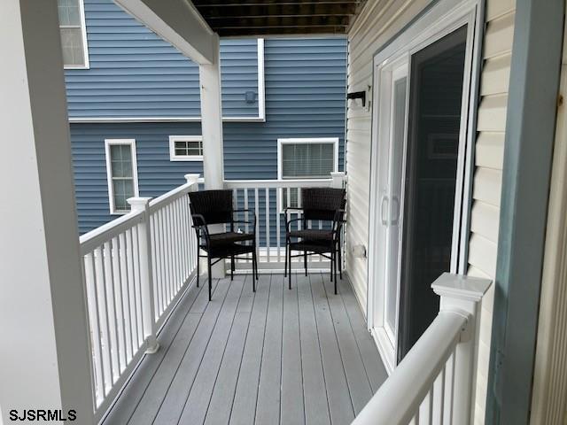 115 35th St Unit 1E, Sea Isle City, NJ 08243 - view of wooden terrace