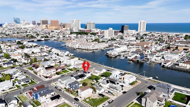 304 N Annapolis Ave, Atlantic City, NJ 08401 - bird's eye view of a nearby body of water and city skyline