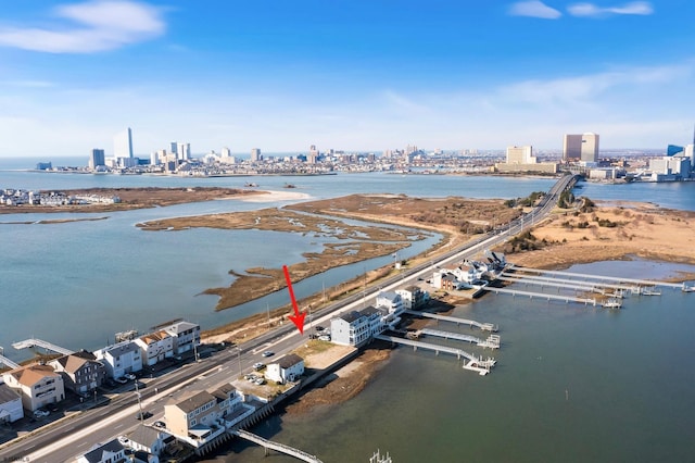 4705 Atlantic Brigantine Blvd, Brigantine, NJ 08203 - bird's eye view of city skyline and a nearby body of water