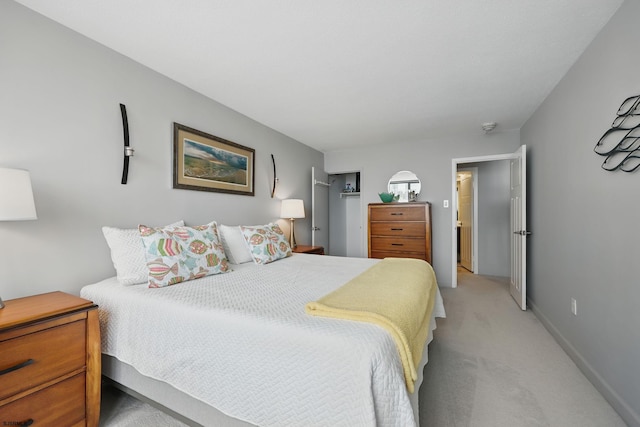 111 S 16th Ave Unit 605, Longport, NJ 08403 - bedroom with light carpet and baseboards